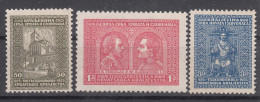 Yugoslavia Kingdom 1929 Mi#222-224 Mint Hinged - Nuovi