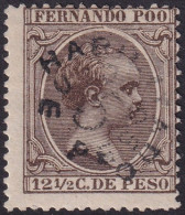 Fernando Po 1896 Sc 25 Ed 37 MH* Experts Mark Thin At Right Side - Fernando Po