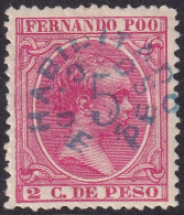 Fernando Po 1896 Sc 23 Ed 32 MH* Thin In Centre - Fernando Po