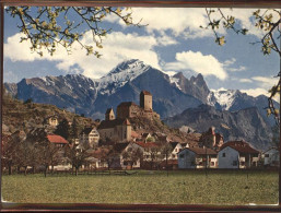 11290007 Sargans Schloss Mit Falknis Sargans - Autres & Non Classés