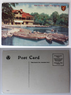 AK Chicago Illinois Boat House Lincoln Park Ungebraucht #PA448 - Sonstige & Ohne Zuordnung