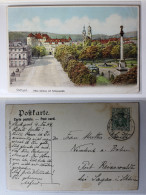 AK Stuttgart Altes Schloss Mit Schlossplatz 1904 Gebraucht #PA589 - Autres & Non Classés