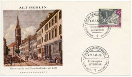 BERLIN 1962 Nr 226 BRIEF FDC X5BC716 - Brieven En Documenten