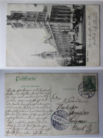 AK Thorn Westpreußen Rathaus 1906 Gebraucht #PC068 - Westpreussen