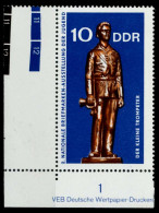DDR 1970 Nr 1613 Postfrisch ECKE-ULI X94CFB6 - Neufs