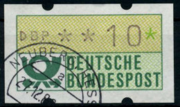 BRD ATM 1981 Nr 1-1-010 Gestempelt X96E0A6 - Machine Labels [ATM]