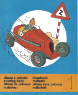Tintin Album à Colorier N°1 1976 Neuf - Sonstige & Ohne Zuordnung