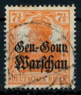 BES 1WK D-POST IN POLEN Nr 9c Gestempelt X776946 - Besetzungen 1914-18