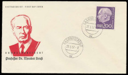 SAAR OPD 1957 Nr 399 BRIEF FDC X78DCB2 - Cartas & Documentos