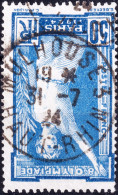 FRANCE - 1924 TàD "MULHOUSE 3 / HAUT-RHIN" Sur Yv.186 50c J.O. De PARIS 1924 - Used Stamps