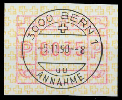 SCHWEIZ ATM A4 Nr 4 0035 Zentrisch Gestempelt X7E655A - Automatic Stamps