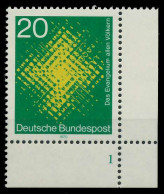 BRD 1970 Nr 647 Postfrisch FORMNUMMER 1 X7F377E - Neufs
