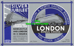 R569708 London And North Eastern Railway. Silver Jubilee. London Kings Cross. Br - Autres & Non Classés