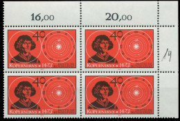 BRD 1973 Nr 758 Postfrisch VIERERBLOCK ECKE-ORE X7FD6D2 - Unused Stamps