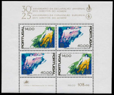 PORTUGAL Block 24 Postfrisch S018D82 - Blokken & Velletjes