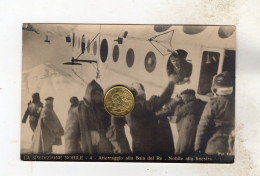 1928   SPEDIZIONE UMBERTO NOBILE ALLA FINESTRA POLO NORD DIRIGIBILE N. 4 ATTERRAGGIO - Aeronaves