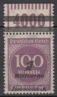 DR  331 B OPD H G W OR 1-11-1, Postfrisch **, Aufdruckmarke, 1923 - Nuovi