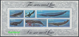 South-West Africa 1980 Mi Block 5 MNH  (ZS6 NMBbl5) - Marine Life