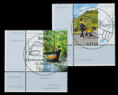 BRD 2005 Nr 2481-2482 ESST Zentrisch Gestempelt X848CDA - Used Stamps