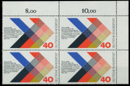 BRD BUND 1973 Nr 753 Postfrisch VIERERBLOCK ECKE-ORE X84F2E6 - Unused Stamps