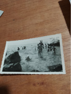 563 // PHOTO ANCIENNE 11 X 6 CMS /   / LA PETITE PLAGE DE LA RESERVE NICE 1959 - Places