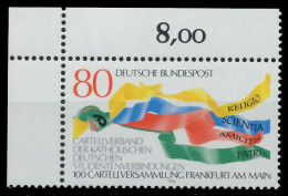 BRD BUND 1986 Nr 1283 Postfrisch ECKE-OLI X858CE2 - Unused Stamps