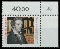 BRD 1988 Nr 1377 Postfrisch ECKE-ORE X85A63A - Unused Stamps