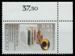 BRD 1989 Nr 1415 Postfrisch ECKE-ORE S75D8E6 - Unused Stamps