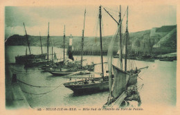 Belle Ile En Mer * Môle Sud De L'entrée Du Port De Palais* Bateaux De Pêche * éditeur G. Artaud N°148 - Belle Ile En Mer