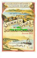 R570221 London And North Western And Caledonian Railways. Summer Tours In Scotla - Autres & Non Classés