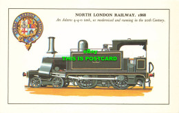 R569776 North London Railway. 1868. An Adams 4 4 0 Tank. Colourmaster Internatio - Autres & Non Classés