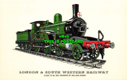 R569790 London And South Western Railway. Class T3 No. 563. William Adams. Raile - Autres & Non Classés