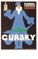 R570277 Kummel Cointreau. Cursky. Dalkeiths Classic Poster Series. P238. Jean A. - World
