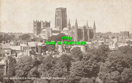 R583011 Durham Cathedral. From St. Oswalds. Photochrom. Sepiatone Series - Wereld
