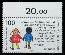 BRD 1993 Nr 1682 Postfrisch ORA X8636CA - Ungebraucht