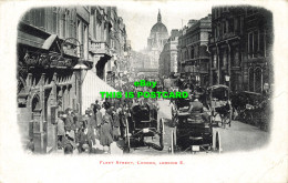 R583030 London. Looking E. Fleet Street. 1907 - Autres & Non Classés