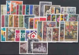 Yugoslavia Republic 1975 Complete Year Mint Never Hinged - Unused Stamps