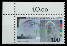 BRD 1993 Nr 1690 Postfrisch ECKE-OLI S77D396 - Ungebraucht