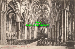 R583041 Lincoln Cathedral. Nave East. F. Frith. Series No. 25636 - Wereld