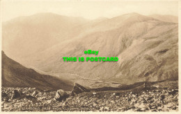 R583053 Snowdon. Llanberis Pass From Clogwyn. Valentine. Selectype Series - Monde