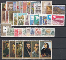 Yugoslavia Republic 1977 Complete Year Mint Never Hinged - Unused Stamps