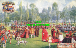 R583082 Oxford Pageant. Cardinal Wolsey Receives Henry VIII. At Oxford. 1518. Tu - Monde