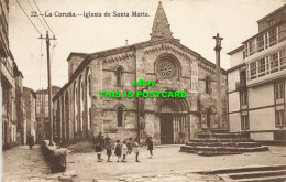 R583095 La Coruna. Iglesia De Santa Maria. Heliotipia De Kallmeyer Y Gautier - Monde