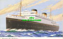 R583404 Cunard M. V. Britannic - Monde