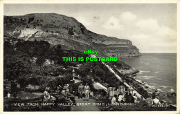 R583105 Llandudno. Great Orme. View From Happy Valley. Valentine. Valesque. 1965 - Monde