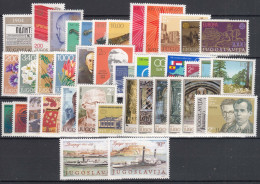 Yugoslavia Republic 1979 Complete Year Mint Never Hinged - Unused Stamps