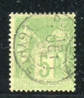 Rare N° 102 - Cachet à Date De Port Saïd ( Egypte ) - 1898-1900 Sage (Tipo III)