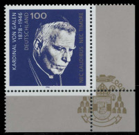 BRD 1996 Nr 1848 Postfrisch ECKE-URE S79907A - Unused Stamps