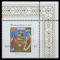 BRD 1996 Nr 1892 Postfrisch ECKE-ORE X868A2E - Neufs