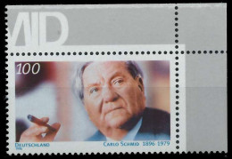 BRD 1996 Nr 1894 Postfrisch ECKE-ORE X868A8E - Unused Stamps